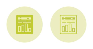 belge simgeleri ayarlandı, vektör illüstrasyonu basit tasarım