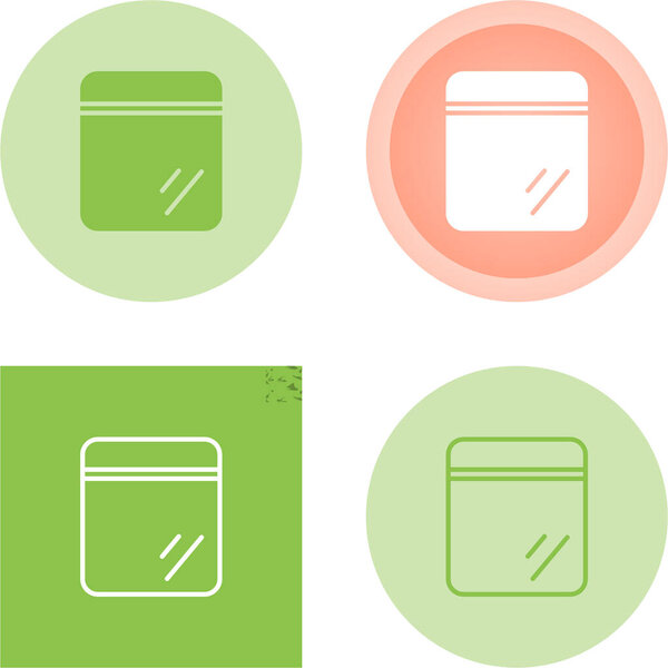 Ziploc bag icon vector illustration  design