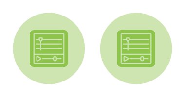 Beyaz arkaplan üzerindeki zaman çizgisi simgeleri, vektör illüstrasyonu 