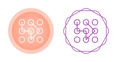 Kalıp Simgesi Düz Vektör Resmini Kilitle