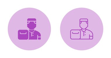 İnsan evrensel simgeler kümesi, vektör illüstrasyonu 