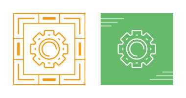 dişli tekerlek simgeleri beyaz arkaplanda ayarlandı