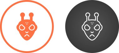  uzaylı vektör ağı simgeleri