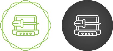 Bilgisayar ekranındaki kılıçlar beyaz arkaplanda izole edilmiş simgeler, vektör illüstrasyonu