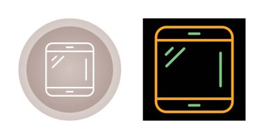 akıllı telefon simgeleri ayarlandı, vektör illüstrasyonu basit tasarım