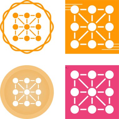 Dernek Kuralları web simgesi vektör illüstrasyonu