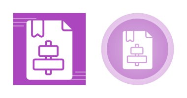 Merkezi Hizala Web simgesi vektör illüstrasyonu