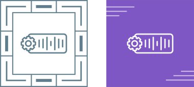 ses ayarları simgeleri beyaz arkaplan, vektör illüstrasyonu 