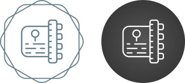 Güvenlik kilidi simgesi vektör çizimi