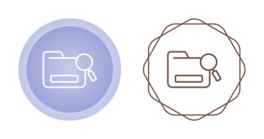  büyütme gözlüğü ve dizin simgeleri, vektör illüstrasyonu 