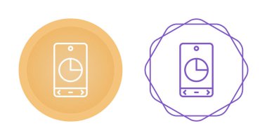 akıllı telefon simgeleri ayarlandı, vektör illüstrasyonu basit tasarım