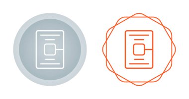 Web tasarımlarınız için simge simgesi. Simge logosu, uygulama, UI.