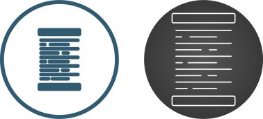 Sol hizalama simgeleri ayarlandı. vektör illüstrasyonu