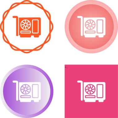 Klima web simge vektör çizim