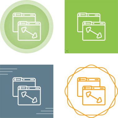 ok simgeleri, güvenlik konsepti, vektör illüstrasyonlu bilgisayar dizinleri   