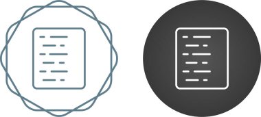 Belge simgeler kümesi, vektör çizim