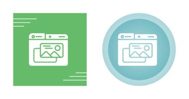 Beyaz arkaplanda dağ manzaralı bilgisayar dizinleri 