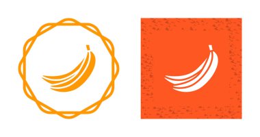 Muz demeti simgeleri vektör illüstrasyonunu ayarla 