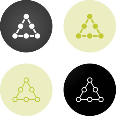 Simgeler ayarlandı, vektör illüstrasyonu