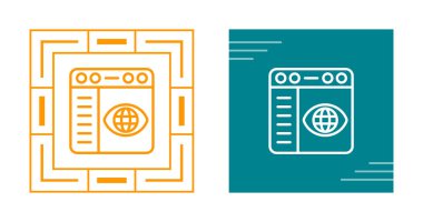 Simge vektör illüstrasyon tasarımı ayarlanıyor