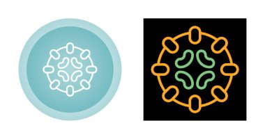İnsan hücresi beyaz arkaplanda izole edildi