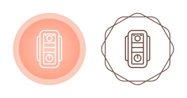 masaüstü güç düğmesi vektör çizimi 