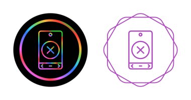 akıllı telefon simgeleri ayarlandı, vektör illüstrasyonu basit tasarım