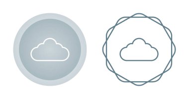 Bulut simgeleri vektör illüstrasyon tasarımını ayarlar