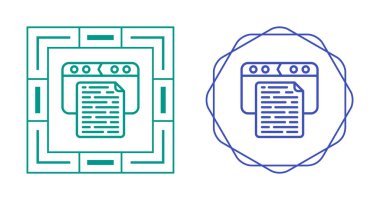 Beyaz arkaplanda izole edilmiş belge simgeleri, vektör illüstrasyonu     