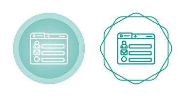 Sosyal medya profil sayfası beyaz arkaplanda olan bilgisayar dizinleri 