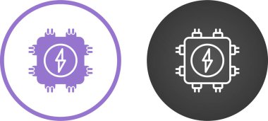 Bağlantı Kutusu simgeleri seti, vektör illüstrasyonu basit tasarım