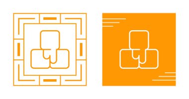 Beyaz arkaplan vektöründe dijital simge izole edildi.