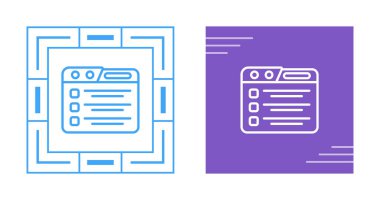 Görev yöneticisi simgeleri ayarlandı, vektör illüstrasyonu 