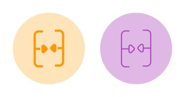 Functional vector icon pack for use, display settings 