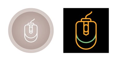 Bilgisayar farelerinin vektör illüstrasyonu web simgeleri              