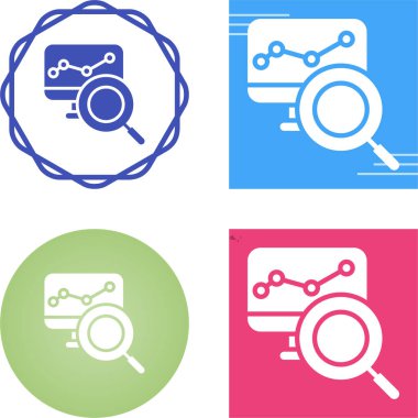 Grafik Simgesi beyaz arkaplanda izole edildi. Web sitenizin tasarımı için sembol, logo, uygulama, UI. Vektör illüstrasyonu