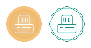 Flash disk simgeleri ayarlandı, vektör illüstrasyonu basit tasarım