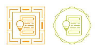 belge simgeleri ayarlandı, vektör illüstrasyonu basit tasarım