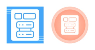 Web sayfası profillerini gösteren minimalist simgeler. 