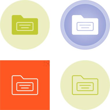 Dizin simgelerinin web illüstrasyonu