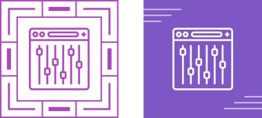 ses karıştırıcı simgeleri ayarlandı. vektör illüstrasyonu