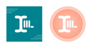 Beyaz arkaplanda simgeler yazılıyor, vektör yanılsaması 