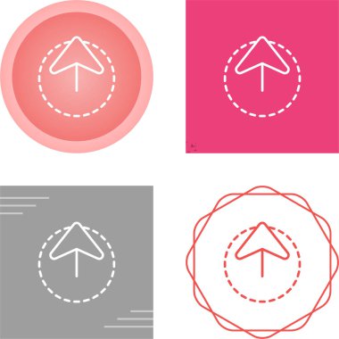 ok simgeleri ayarlandı, vektör tasarımı