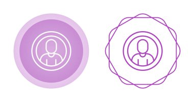 kullanıcı simgeleri ayarlandı, vektör illüstrasyonu 