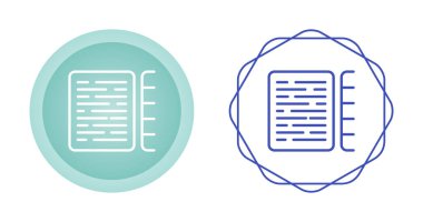 belge simgeleri ayarlandı, vektör illüstrasyonu basit tasarım