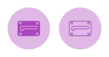 Kapı kolu ağ simgesi çizimi