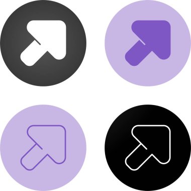 ok simgeleri vektör çizimleri kümesi 