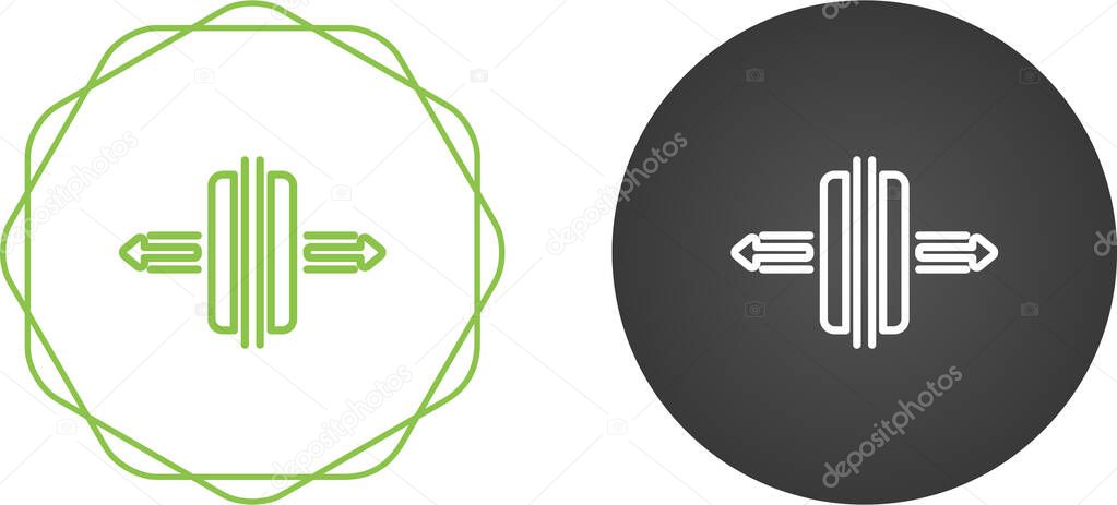 Gap icons set, vector illustration