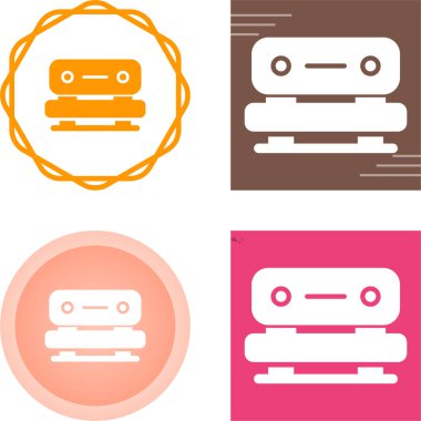 bank simgeleri ayarlandı, vektör illüstrasyonu 