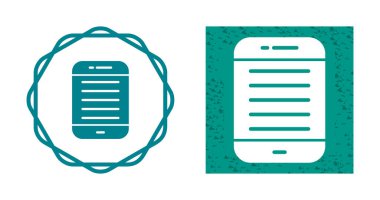 Tablet aygıtı satır simgesi. Mobil konsept ve web tasarımı için doğrusal biçim işareti. Ebook okuyucu ana hatları vektör simgesi. Sembol, logo çizimi. Vektör grafikleri